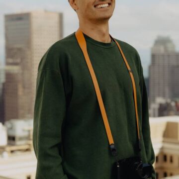 Peak Design Form Leather Camera Strap (Long) สายคล้องคอ