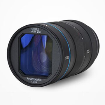 Sirui 75mm f/1.8 1.33x Anamorphic Lens