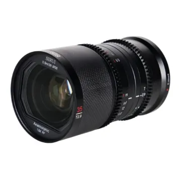 Sirui Saturn 35N 35mm T2.9 1.6x Carbon Fiber Full-Frame Anamorphic Lens (Neutral Flare)