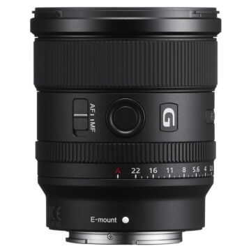 Sony FE 20mm f/1.8 G Lens