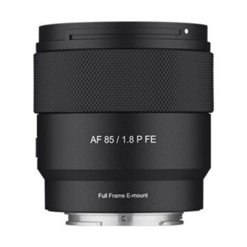 Samyang AF 85mm f/1.8 P FE lens 