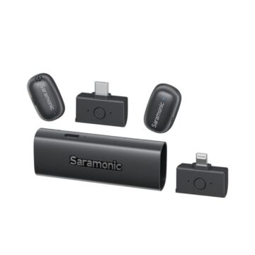 Saramonic Air SE AI-Powered Clip-On and Handheld Wireless Microphone