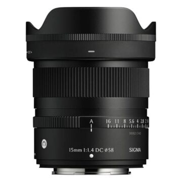 Sigma AF 15mm f/1.4 DC (C) Lens