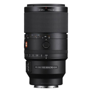 Sony FE 100mm f/2.8 Macro GM OSS Lens
