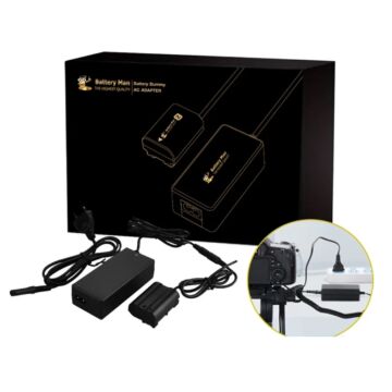 AC Adapte Battery Man S-AC83-E6 dummy For Canon Canon EOS R, Ra, R3, R5, R5 C, R6, R6 II, R7, 5D ,6D,