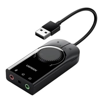 Ugreen 40964 USB 2.0 External Stereo Sound Adapter 15cm