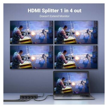 Ugreen 90514 1x4  HDMI Amplifier Splitter
