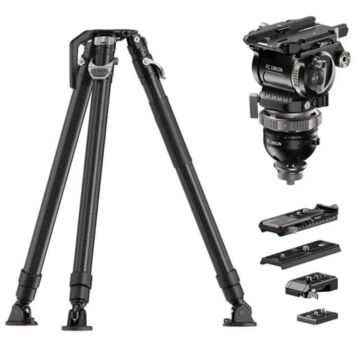 YC Onion Pineta Peak Photo & Video Carbon Fiber Tripod w/ HD Tripod Feet CEDAR CB7