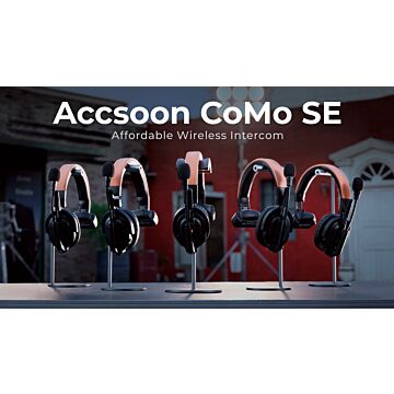 Accsoon CoMo SE 1 Receiver Full-Duplex Wireless Intercom Headset (2.4 GHz)