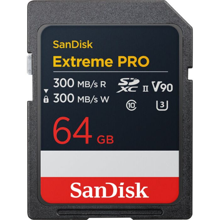 SD SanDisk Extreme Pro UHS-II SDXC Memory Card (300MB/s 300MB/s) by  in  - EC MALL