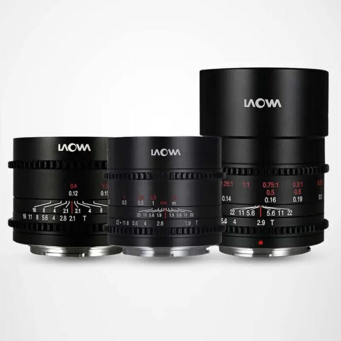 Laowa MFT Cine Prime 3-Lens Wide+Macro Bundle (10mm T2.1, 17mmT1.9,50mmT2.9 Macro ) For MFT by  in  - EC MALL