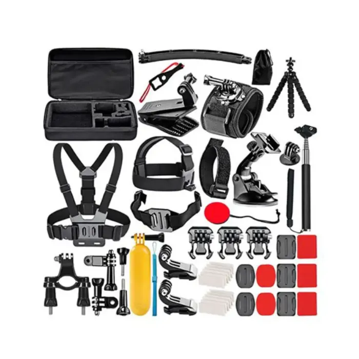 Accessories Kit 50 in 1 Bundle For GoPro,Insta360 Ace, Ace Pro, DJI Osmo Action and Action Cameras by  in  - EC MALL