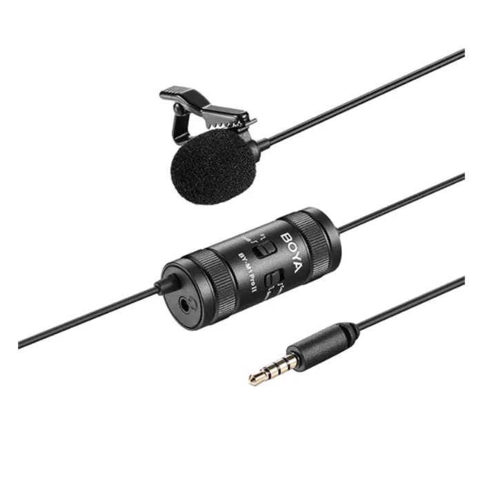 BOYA BY-M1 Pro II Universal Lavalier Microphone by  in  - EC MALL