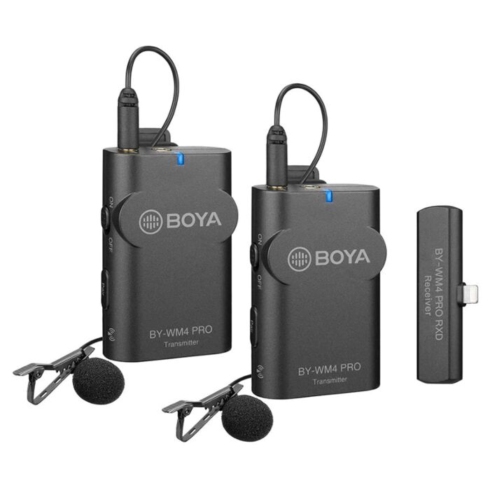 Boya BY-WM4 Pro Wireless Microphone For Smartphone (ชุด K3/K4/K5/K6) by  in  - EC MALL
