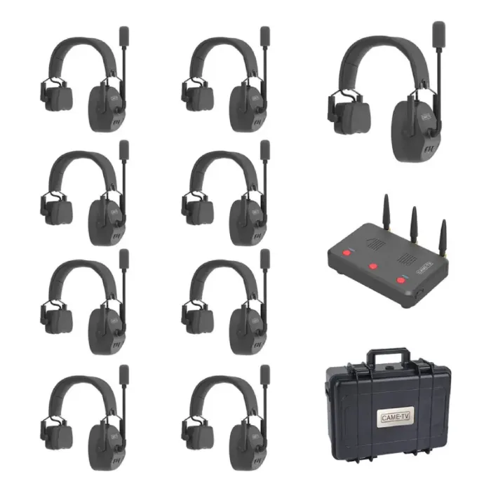 CAME-TV KUMINIK8 Duplex Digital Wireless Headset Pack 9 by  in  - EC MALL