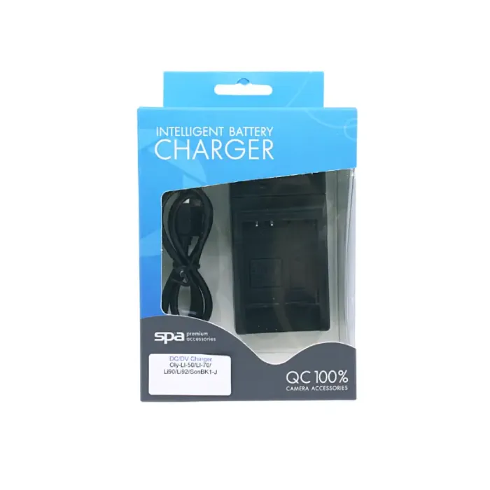 Battery Charger Spa For Olympus LI-50B / 70B / 90B / Sony NP-BK1/LI-40B / FUJI NP-45 by  in  - EC MALL