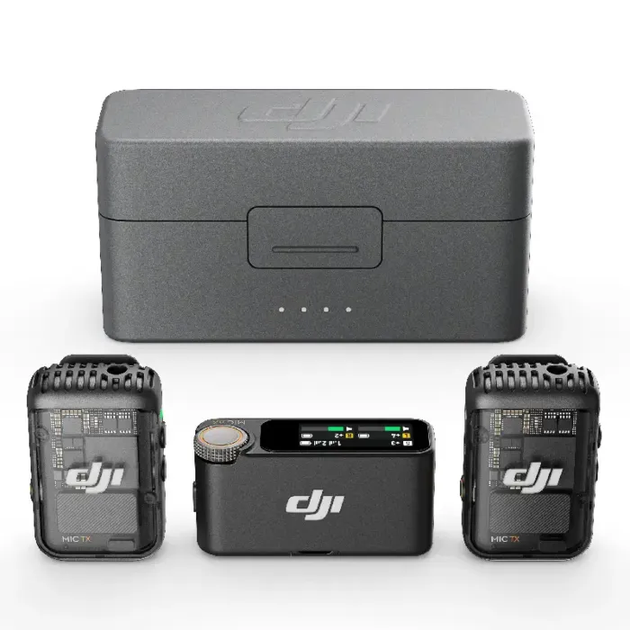 DJI Mic 2 Wireless Microphone For Pro-Level Audio ดีเจไอ ไมค์ไร้สาย แบบหนีบ ขนาดกะทัดรัดและน้ำหนักเบา by  in  - EC MALL