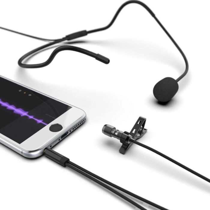 FIFINE Lavalier Microphone For Smartphone, Camera, PC by  in  - EC MALL