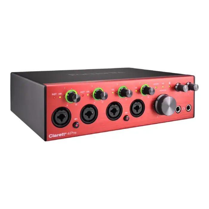 Focusrite Clarett+ 4Pre USB Type-C Audio/MIDI Interface by  in  - EC MALL