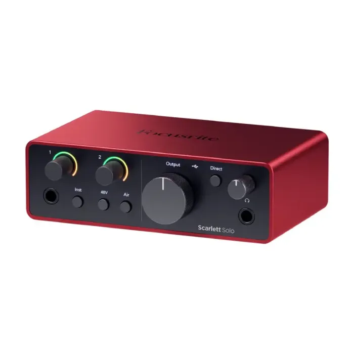 Focusrite Scarlett Solo (4th Gen) by  in  - EC MALL