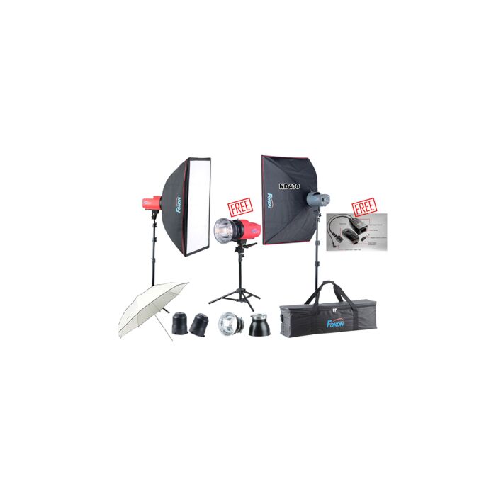 Fokon ND 400 SET ชุดไฟสตูดิโอ by  in  - EC MALL