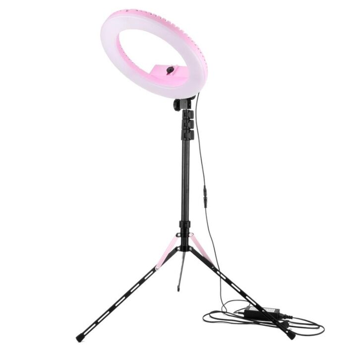 LED Ring Light QZSD RL-12 Size 14 inch With Stand by  in  - EC MALL