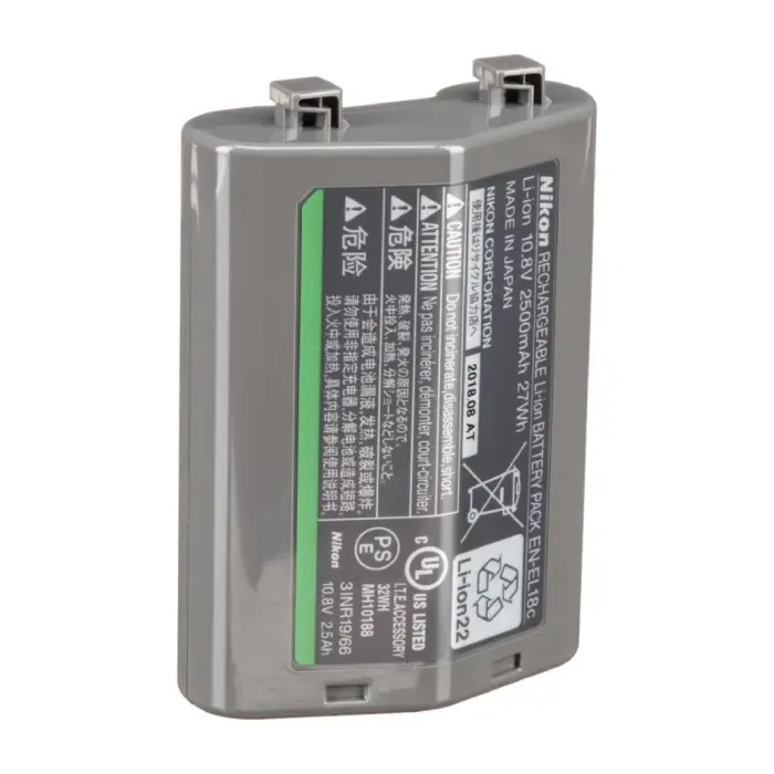 Li-Ion Battery Nikon EN-EL 18c Rechargeable Lithium-Ion Battery by  in  - EC MALL