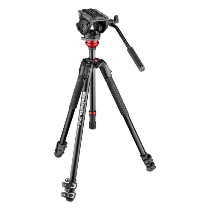 Manfrotto MVH500AH Fluid Video Head with 190X Aluminum Tripod Kit (MVK500190XV) by  in  - EC MALL