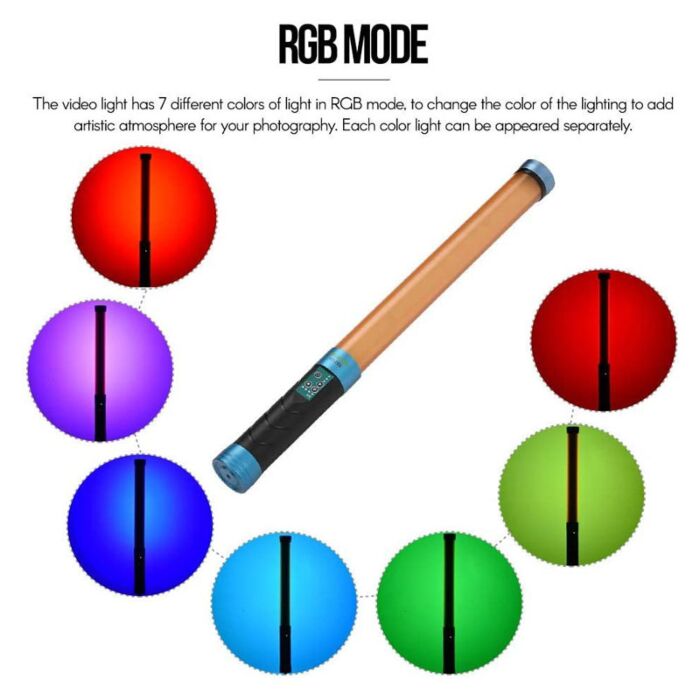 NiceFoto Handheld Bi-Color RGB LED Light Wand TC-288 by  in  - EC MALL