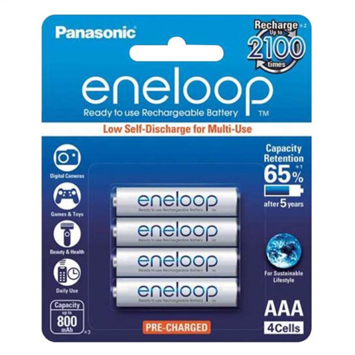 Panasonic eneloop AAA 800 mAh Rechargeable by  in  - EC MALL