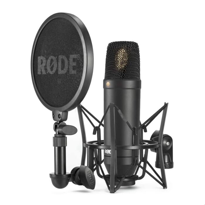 Rode NT-1 KIT Cardioid Condenser Microphone with SM6 Combination Shock Mount and Pop Screen by  in  - EC MALL