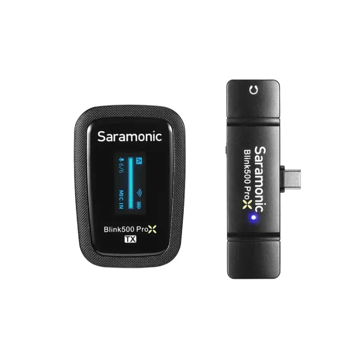 Saramonic Blink500 Pro X B5 B6 ไมค์ไร้สาย USB-C คุณภาพเสียงดี ราค