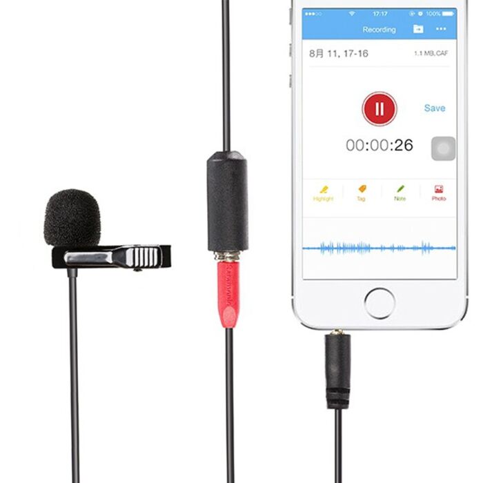 Saramonic Microphone SR-LMX1+ for Smartphone by  in  - EC MALL