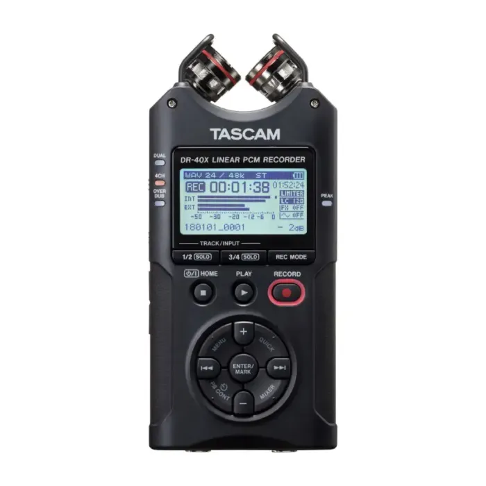 Tascam DR-40X-4Track Digital Audio Recorder and USB Audio Interface by  in  - EC MALL