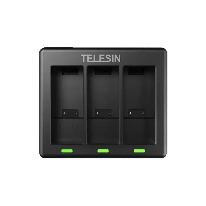 Telesin 3 Channel Charger For Gopro 9/10 by  in  - EC MALL