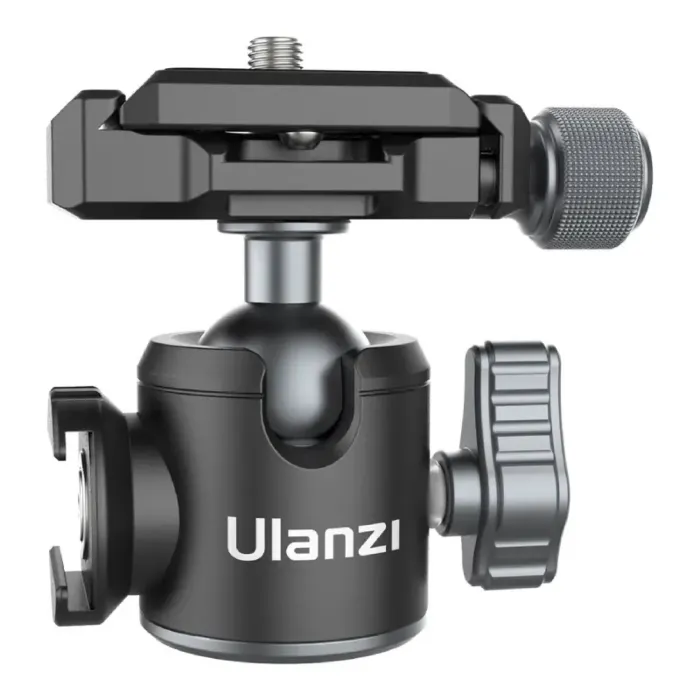 Ulanzi U-80L Aluminum Alloy Ball Head Cold Shoe with Arca Swiss (2235) by  in  - EC MALL