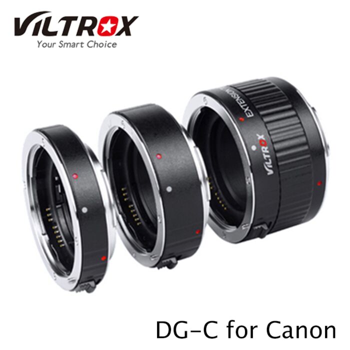 Viltrox DG-C Automatic Extension Tube Set Canon (Auto-Focus) by  in  - EC MALL