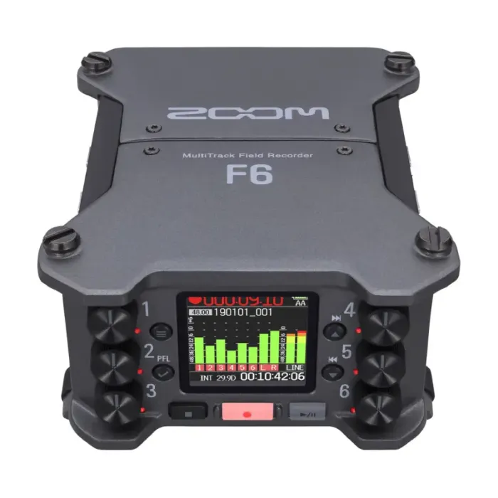 Zoom F6 6-Input/14-Track Multitrack Field Recorder by  in  - EC MALL