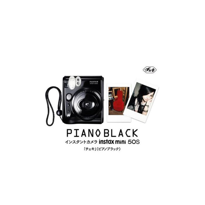 FUJIFILM instax mini 50s チェキ ピアノブラック