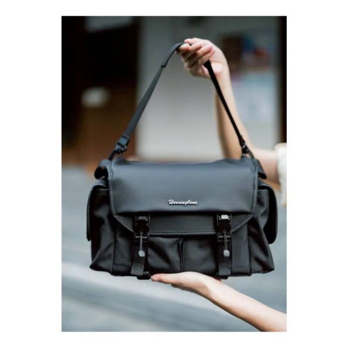 Herringbone Elephant V2 Medium Bag by  in  - EC MALL