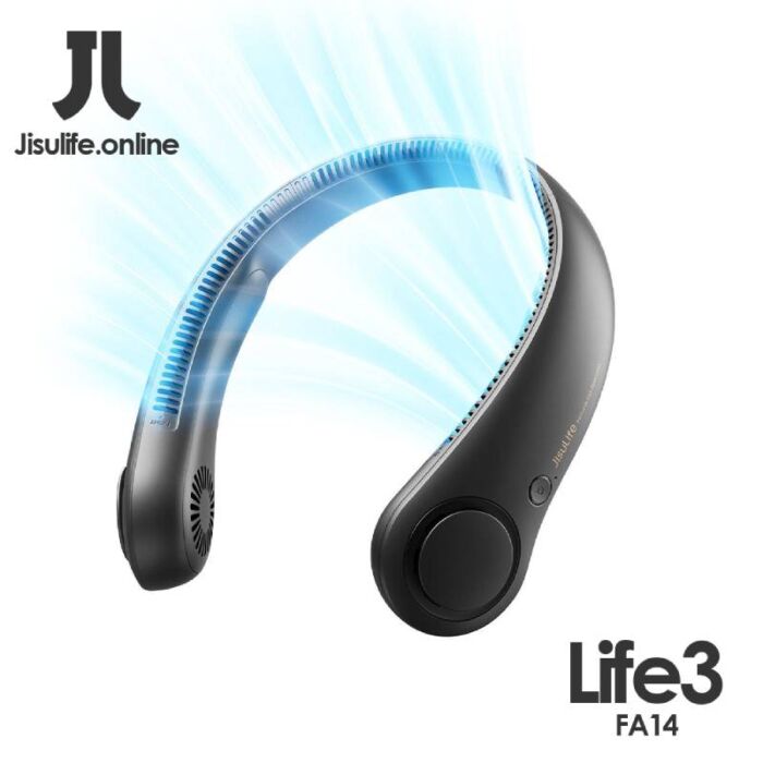 Jisulife Neck Fan Life 3 (FA14) พัดลมคล้องคอ by  in  - EC MALL