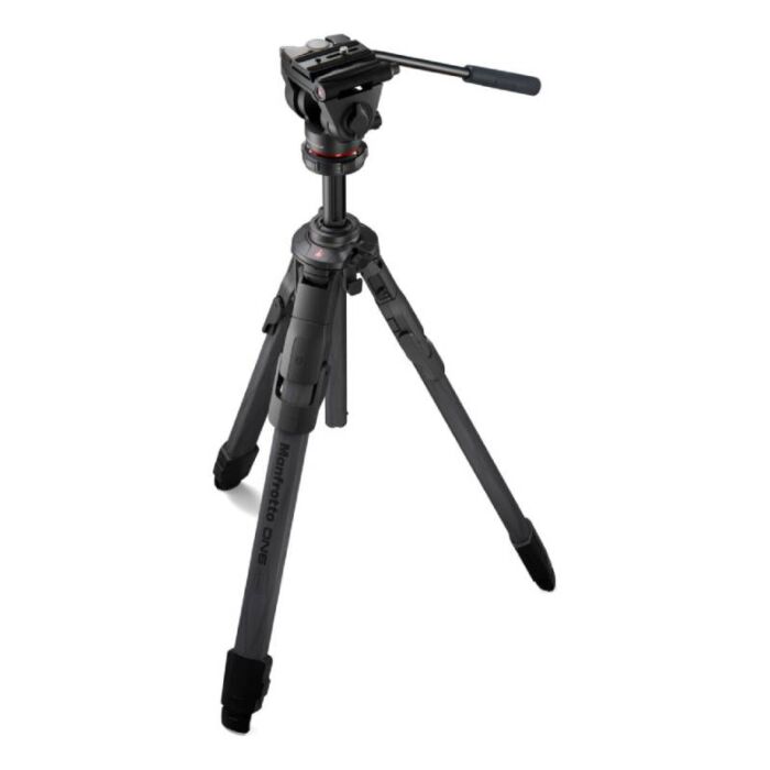 Manfrotto ONE Carbon Hybrid Tripod System With 500X Fluid Head by  in  - EC MALL