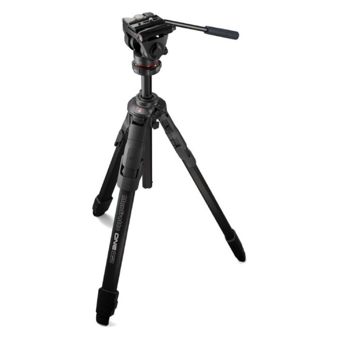 Manfrotto ONE Hybrid Aluminum Tripod with 500X Fluid Head by  in  - EC MALL
