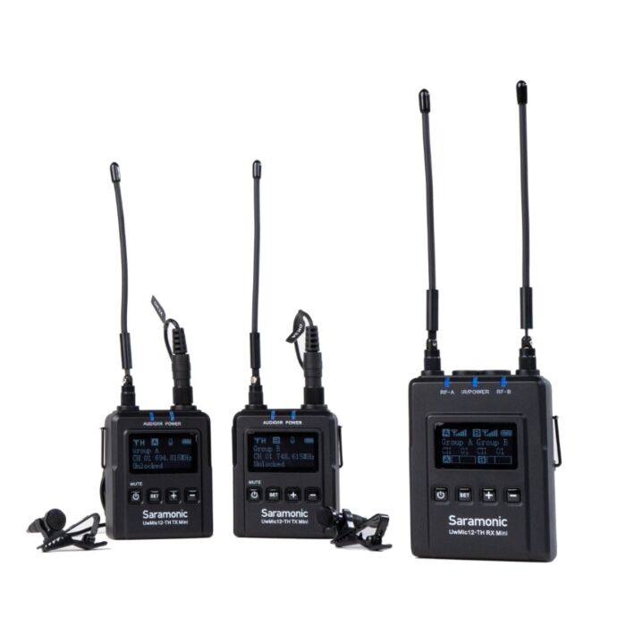 Saramonic UwMic12TH Mini Wireless Microphone by  in  - EC MALL