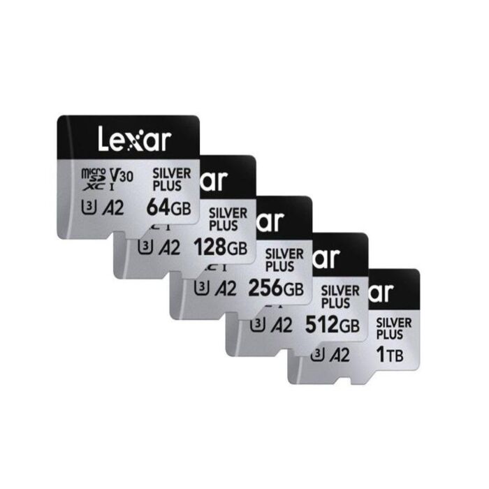 Lexar Professional SILVER PLUS microSDXC UHS-I Card (205MB/s_150MB/s) by  in  - EC MALL