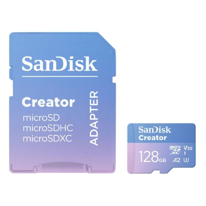 SanDisk Creator micro SD Card (190/130MB/s,C10,UHS-I,U3,V30) by  in  - EC MALL
