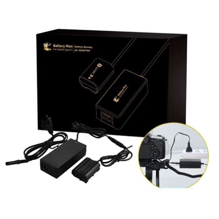 AC Adapte Battery Man S-AC83-E6 dummy For Canon Canon EOS R, Ra, R3, R5, R5 C, R6, R6 II, R7, 5D ,6D, by  in  - EC MALL