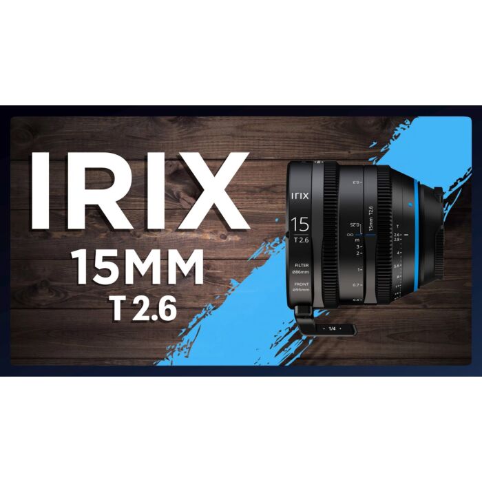 Irix Cine Lens 15mm T2.6 Canon RF เลนส์ฟูลเฟรม ราคาพิเศษ