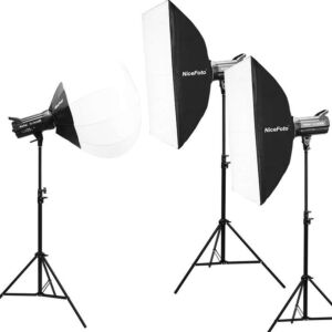 NiceFoto 3 Point Light Set I