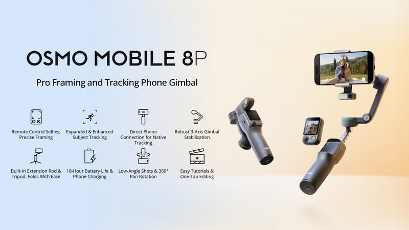 DJI Osmo Mobile 8P Smartphone Gimbal by  in  - EC MALL